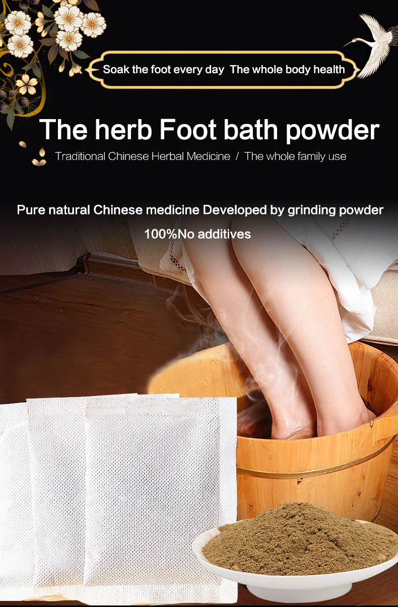OEM ODM Hot Selling Foot SPA Bath Powder Foot Bath SPA Foot Massage for Detox Pain Reduce