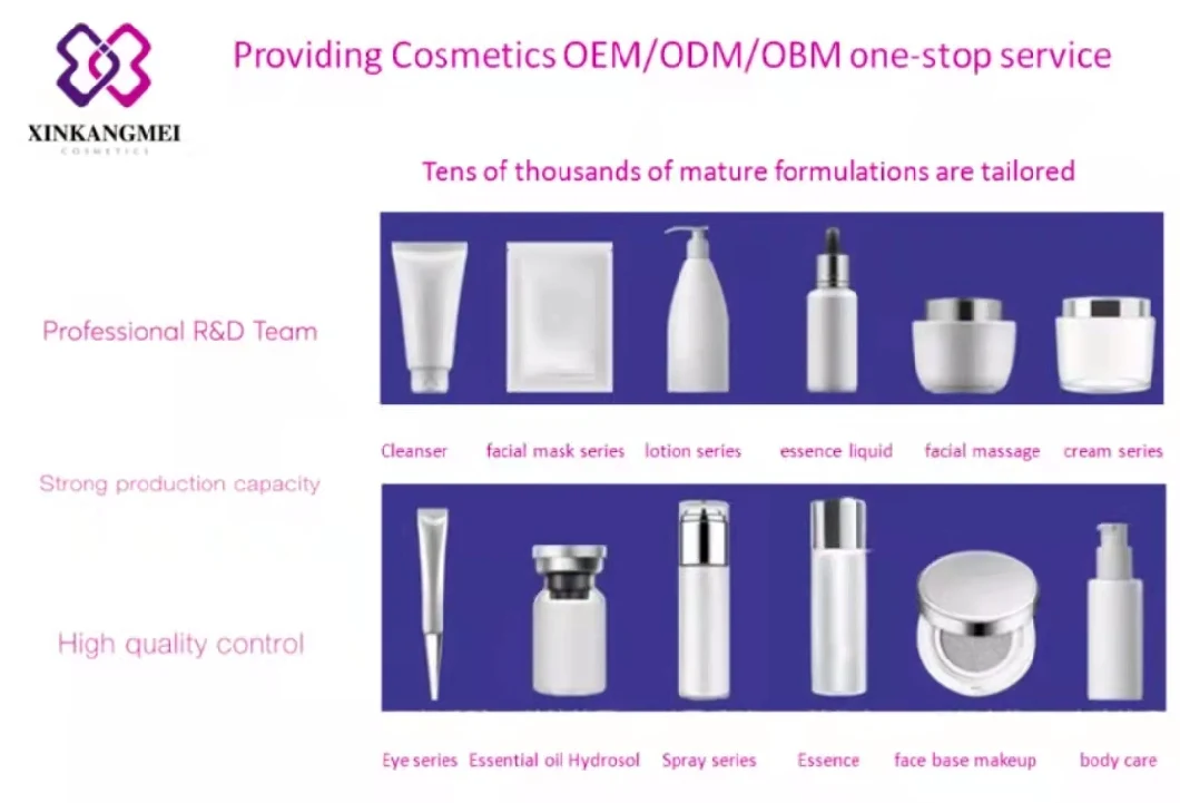 OEM Facial Moisturized Gel Cosmetics Products Soft and Moist for Skin Care