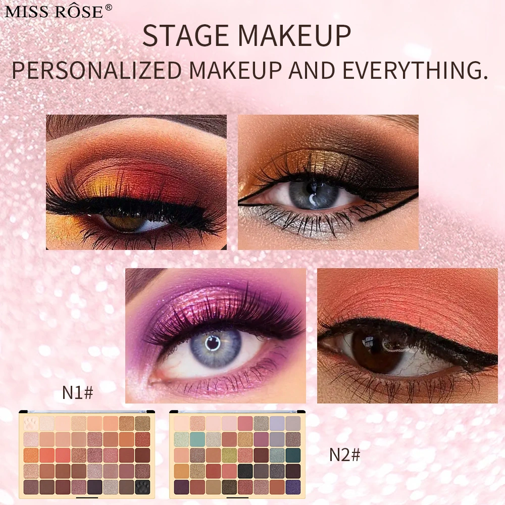 OEM Cosmetics Manufacturer Fashion Hot Sale 40 Colors Eyeshadow Make up