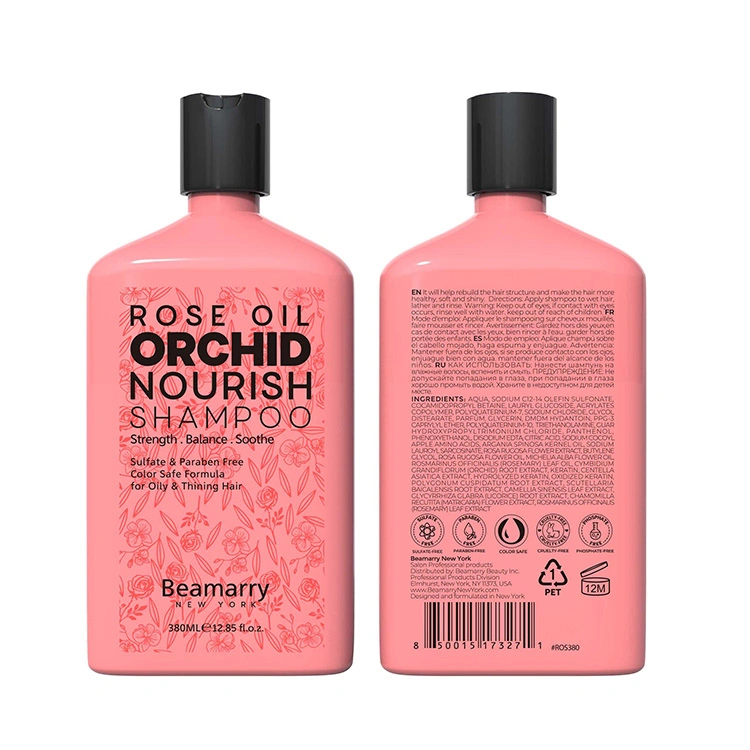 China Rose Oil Shampoo &amp; Conditioner Set Cosmetic Factory OEM