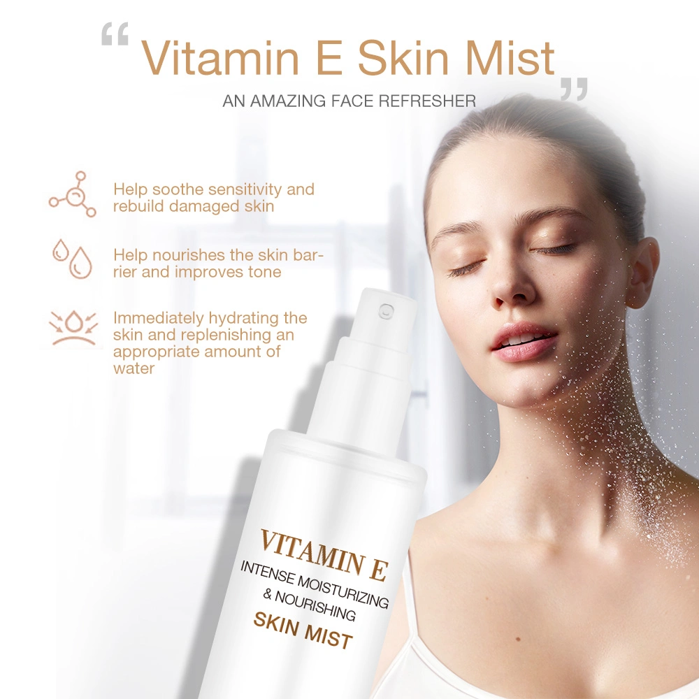 OEM Skin Care Hyaluronic Acid Anti Wrinkle Moisturzing Lightening Vitamin E Face Mist