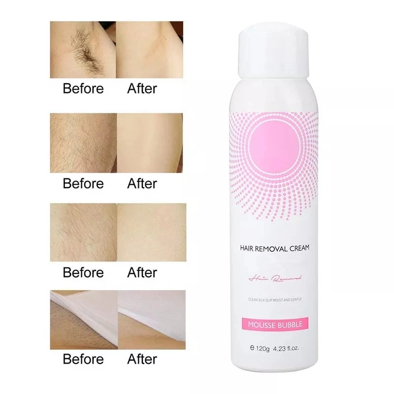 OEM Effective Fast Residue-Free Mousse Hair Removal All Over Skin Care