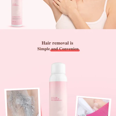 OEM Effective Fast Residue-Free Mousse Hair Removal All Over Skin Care