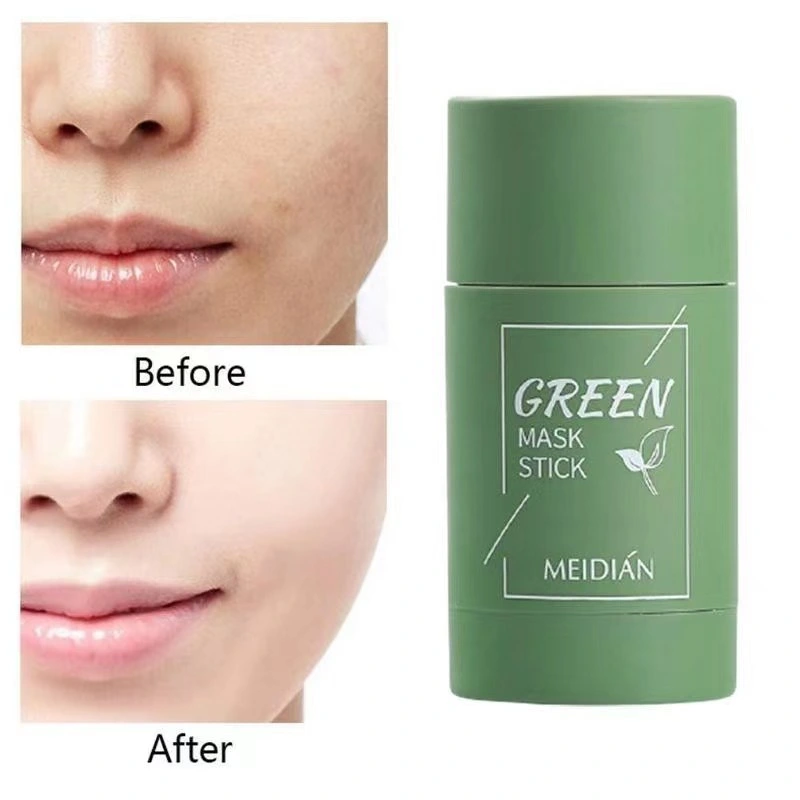 OEM Facial Clay Mud Solid Green Tea Mask Stick Skin Care