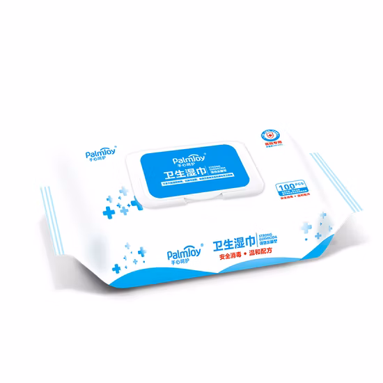 Adult Incontinence Wet Wipes Hygiene Products in China Manufacture OEM Serivice Support
